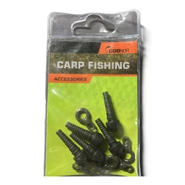 CarpFishing kötésvédő gumiszett műanyag karikával