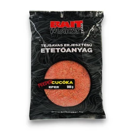BAIT MAKER Tejsavas erjesztésű Feeder Cucóka Eper 800g (BM207386)