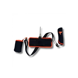 Feedermánia Prémium gumis botpánt ólomtartóval állítható hosszúsággal - fekete/narancs (F09RB2)