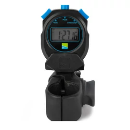 PRESTON Offbox 36 Stopwatch stopper horgász stopper óra 36 mm Snaplok tartóval - fekete/kék (P0110104)