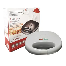 Royalty Line EST-750 mini grill- és szendvicssütő 750W - Választható színben