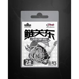 HANDING busázó horog #2 - ezüst (HD2084)