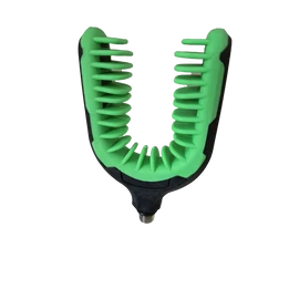 Carp Expert U alakú hátsó bottartó fej fésűs - zöld-fekete (69-23578)