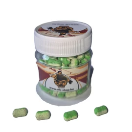 CFB 2in1 Fluo oldódó Wafters 20 g - Fokhagyma Mandula - Fehér Zöld - Választható Méret