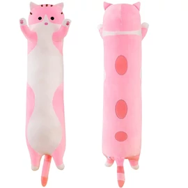 Cicás plüss párna 50 cm - Rózsaszín