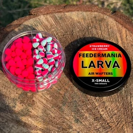 Feedermánia Larva Air Wafters Two Tone XS lebegő csali - Strawberry Ice Cream XS (F0990038)