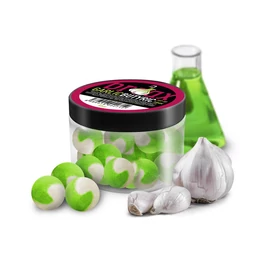 Delphin BreaX POP lebegőcsali 16mm/50g - Fokhagyma-Vajsav fehér-zöld