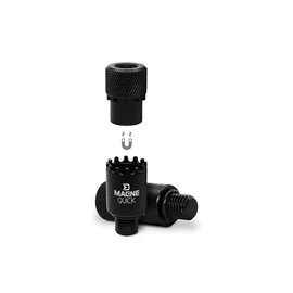 Delphin MagneQUICK gyorskioldó adapter kapásjelzőhöz - fekete (2db)