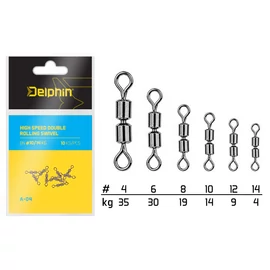 Hi speed double rolling swivel A-04 BN/8 (969A04008)