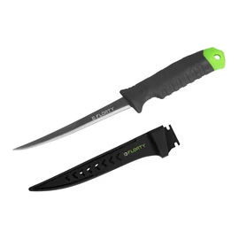 Delphin FLOATY filézőkés 15cm rozsdamentes acél pengével - fekete/zöld