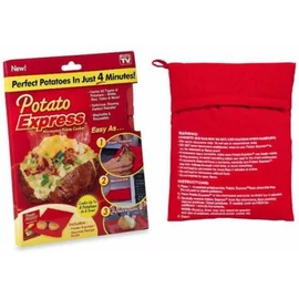 Potato Express mikrózható burgonya gyorsfőző zsák