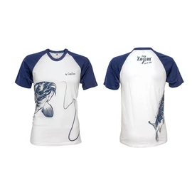 CZ Limitált fehér- kék póló, 2XL