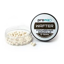 Promix Wafter 6-8mm horgászcsali fokhagyma-mandula ízesítéssel - bézs (PMWPFM8)
