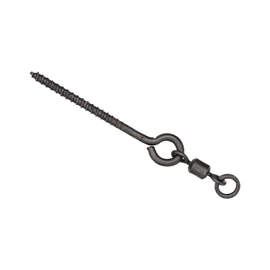 CarpZoom Menetes csalitüske forgóval 12 mm - fekete (CZ7984)