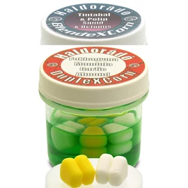 Haldorádó DupleXCorn gumikukorica csali - Fokhagyma + Mandula (HD18206)