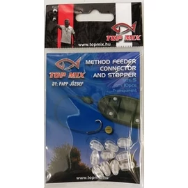 TOP MIX Method Feeder gyorskapocs, fluo clear - S (TM657)