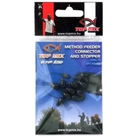 TOP MIX Method Feeder gyorskapocs - army green (S)