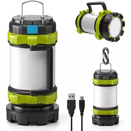 HC-260 Újratölthető LED kemping zseblámpa powerbankkal