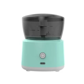 Többfunkciós mini konyhai robotgép akkumulátoros turmix/daráló/zöldség aprító - türkiz