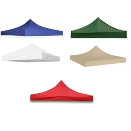 Pavilon tetőponyva vízlepergető vastag anyagból 2.9x2.9 méter - választható színben