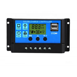 Napelem töltésvezérlő panel, falra rögzíthető - 30A - MS-936