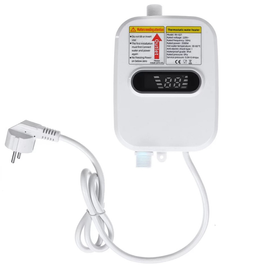 Elektromos Átfolyós Vízmelegítő LCD képernyővel Tusrózsával - RX-021