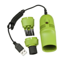 USB-s mini porszívó billentyűzethez ledes fénnyel - MS-423