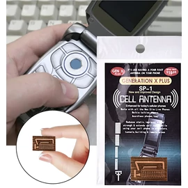Generation X Plus SP-1 telefonos hálózati jelerősítő matrica - barna (MS-594)