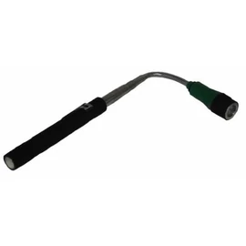 Teleszkópos LED lámpa mágneses-flexibilis fejjel 57 cm - fekete