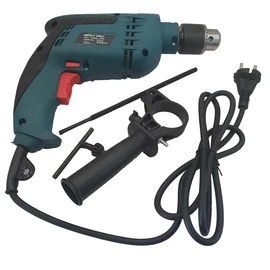 Elektromos Ütvefúró 650W kofferben - kék (M-8014)