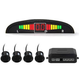 Tasbel univerzális ultrahangos tolatóradar LED kijelzővel 4 szenzorral