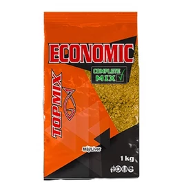 TOP MIX ECONOMIC COMPLETE-MIX Máj etetőanyag ponty horgászatához 1000g (TM093)