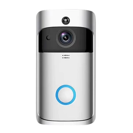XSmart okos kapucsengő WiFi-s HD kamerával és kétirányú kommunikációval - ezüst (doorbell-v5)