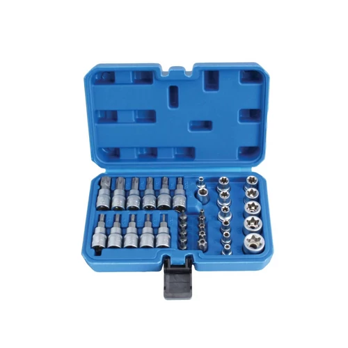 34 részes E-Torx dugókulcs készlet (PT-34)