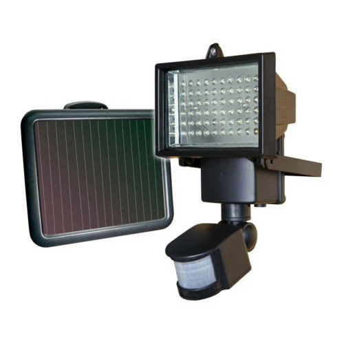 Mozgásérzékelős napelemes SMD LED reflektor-snhl 50w-os 60 Ledes