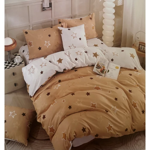 7 részes ágynemű csillag mintával - Mentazöld