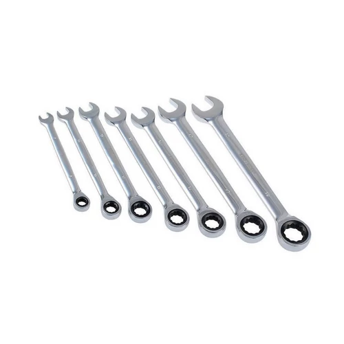 Racsnis kombinált villáskulcs készlet 8-19mm 7 részes