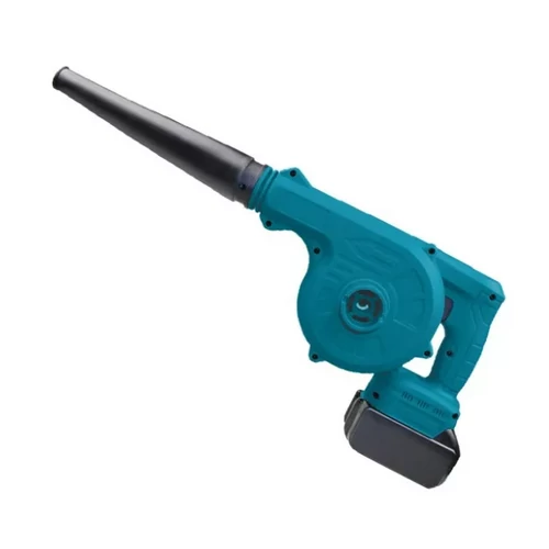 Akkumulátoros lombfújó 128 V 2 db akkumulátorral - türkiz (HA1045)