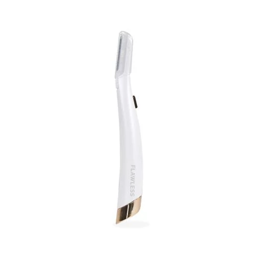 Flawless Dermaplane Gló arcszőr eltávolító LED világítással - fehér (6 cserélhető fejjel)