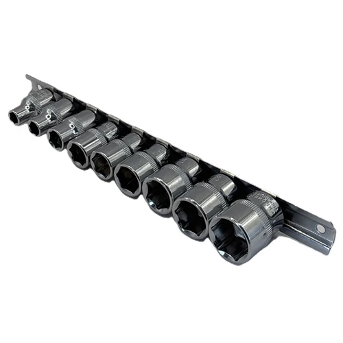 K3 dugókulcs készlet hatlapú 7-19mm - 9 db