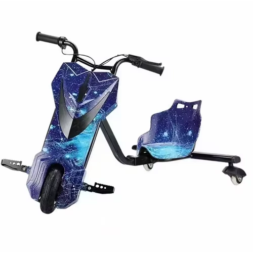 Elektromos Driftelő Háromkerekű Roller LED világítással és Bluetooth hangszóróval KE-24-304