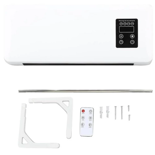 L2008 fali fűtő-hűtő ventilátor távírányítóval - fehér