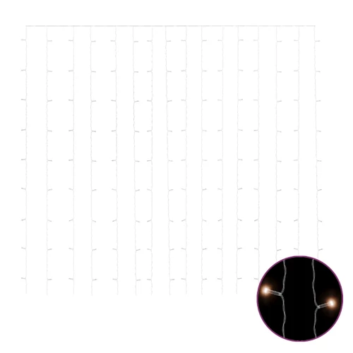 LED fényfüggöny 3x2 m - Választható színben (3x2sz)