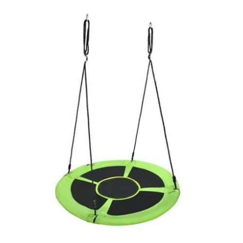 Fészekhinta zöld-fekete 100 cm 120 kg teherbírással - zöld/fekete (MS-545)