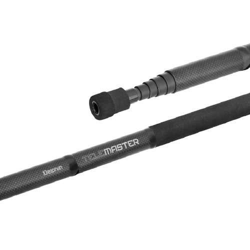 Delphin TeleMASTER teleskópos merítőnyél 210 cm - fekete (101006126)