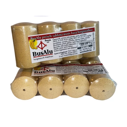 BusAlu banán ízű busázó plankton tabletta - 4 db