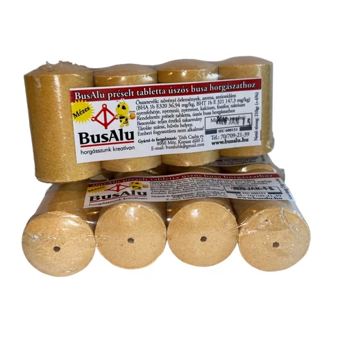 BusAlu mézes tabletta busahorgászathoz - 4 db (219)