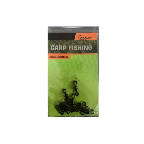 CarpFishing pontyhorgász forgókapocs - fekete