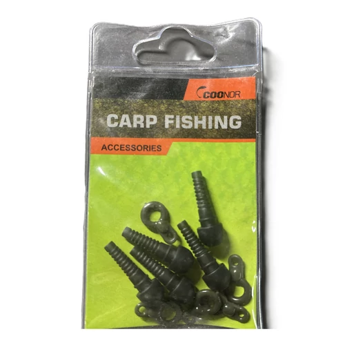 CarpFishing kötésvédő gumiszett műanyag karikával