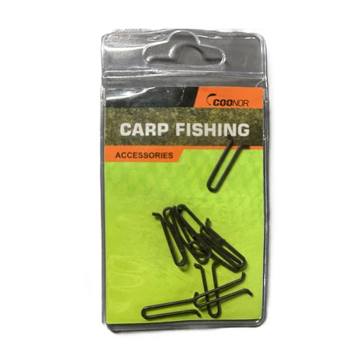 Cooner U alakú klipsz pontyhorgászathoz - fekete